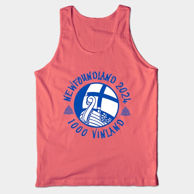 Vinland Markland Greenland Iceland Nordic Newfoundland T-Shirt Tank Top by SailorsDelight